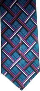Hombre 100% Seda Hombre Ti Cuello Ropa, Moda Corbatas Hechas en EE. UU. Para hombres Nueva Corbata de Seda - Imagen 1 de 12