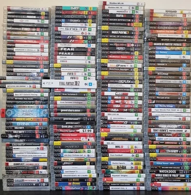 Playstation 3 games Ps3. Select a title - image 1 of 4