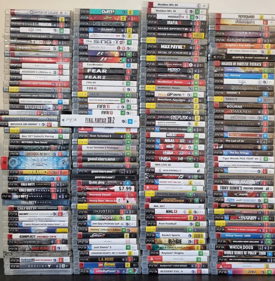 Playstation 3 games Ps3. Select a title - image 1 of 4