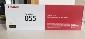 Canon Original Toner, Patrone 055 Gelb (3013C001) NEU VERSIEGELTER KARTON - Bild 1 von 6