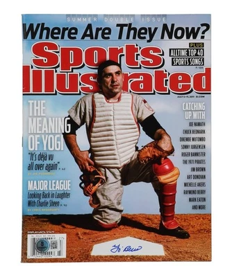 Yogi Berra Signed 2011 Sports Illustrated Magazine (Beckett) - Image 1 of 2