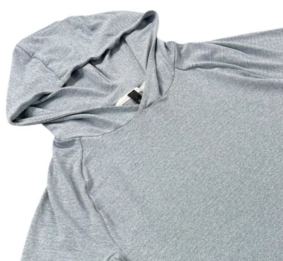 Lululemon Mens Drysense Mesh Hoodie Size Large Blue Active Performance - Image 1 of 4