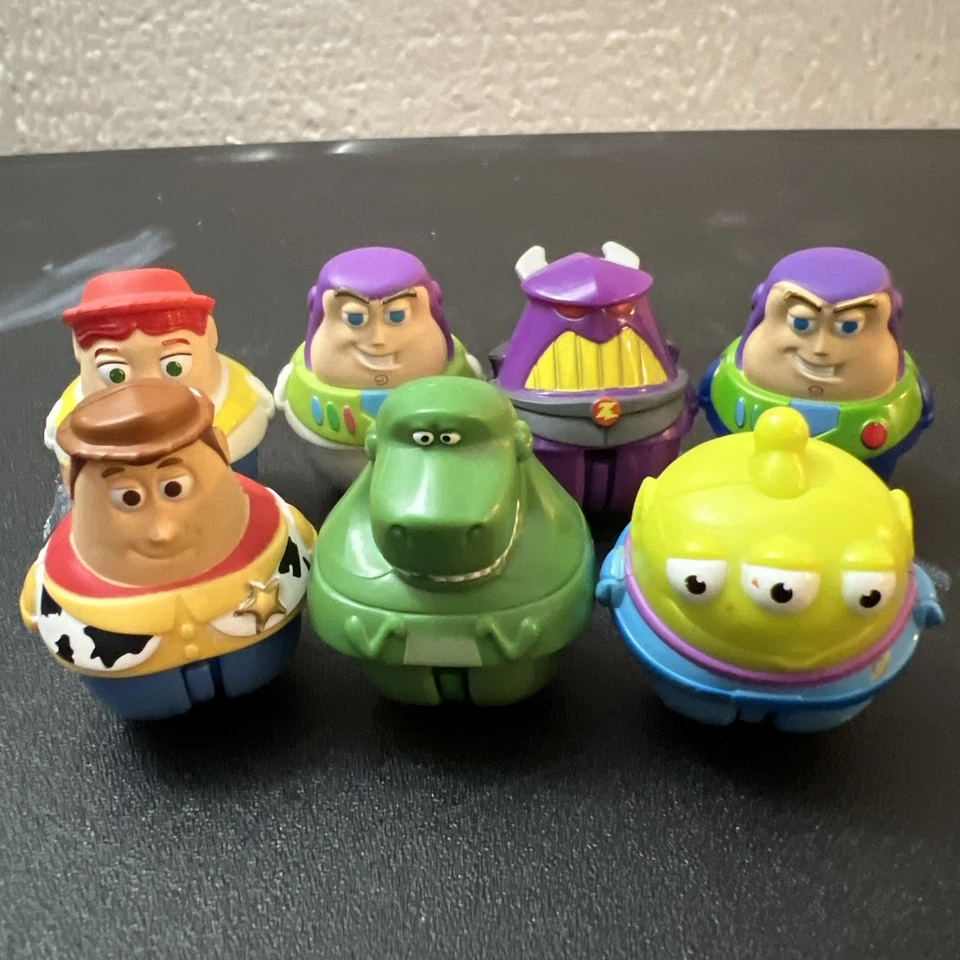 Disney Pixar Toy Story Zing Ems Buzz Rex Woody Jessie Zurg y Alien Lote de 7 Foto 1 de 4