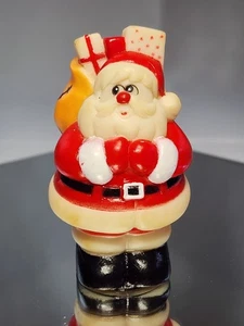 Vintage Biene 1991 Gummi Weihnachtsmann Weihnachtsdeko Weihnachtsbaumschmuck 3,25" hoch - Bild 1 von 10
