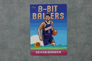 Tarjeta de baloncesto Topps para hombre 2025 Devin Booker 8 bits ballers insert Phoenix Suns - Imagen 1 de 2