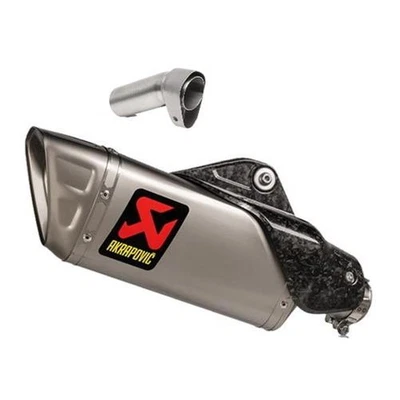 Akrapovic Exhaust Road Legal Yamaha MT10 FZ10 2022 Titanium Slip On And Baffle - Imagem 1 de 2