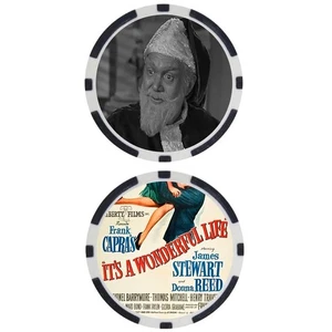 IT’S A WONDERFUL LIFE – UNCLE BILLY BAILEY – THOMAS MITCHELL - POKER CHIP - Picture 1 of 2