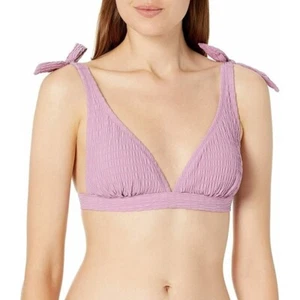 Jessica Simpson Smocked Bikini Swim Top Sz L Rose - Picture 1 of 4
