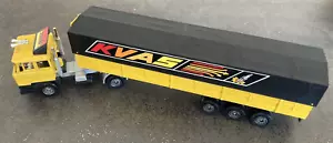 Solido n°3501, camion Daf KVAS, jaune et noir, 1/66e - Foto 1 di 2