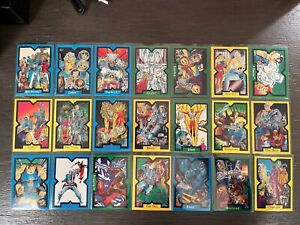 1991 & 1992 Comics Images Lot X-Force, X-Men, Cable, Deadpool, Cyclops, Havok