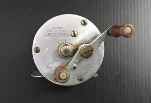 Vintage South Bend Perfectoreno Model A Fishing Reel No 750 USA Made - Picture 1 of 4