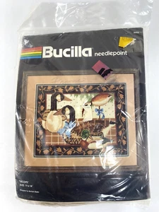 Bucilla Punta de Aguja Pájaro Señuelos Hilo Persa 100% Lana Cazador Decoración 11”x14” Kit - Imagen 1 de 3