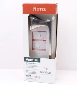 NUEVO Soporte de papel higiénico Pfister Venturi níquel cepillado defensa de manchas BPH-VNC0GS - Imagen 1 de 5