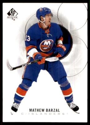 2020-21 SP Authentic Mathew Barzal New York Islanders #24 - Image 1 of 2