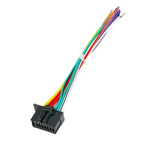 New Wire Harness 16-pin Replacement for Pioneer Car Radio MVH-S21BT MVHS21BT - Picture 1 of 3