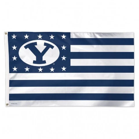 Brigham Young University Wincraft NCAA Deluxe Flag 3'x5' NEW Cover