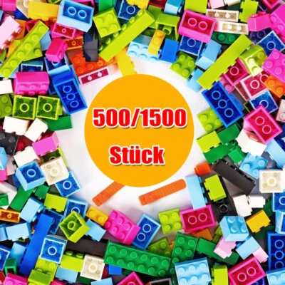 500/1500 Stück Basic Classic Standard Bausteine Farben Hohe Geschenke für Kinder - Bild 1 von 4