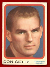 1963 Topps CFL #24 Don Getty BACK ISSUE