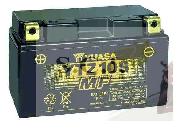 BATERÍA HONDA CBR600F4 CBR929RR YTZ10S YUASA BATERÍA SELLADA SIN MANTENIMIENTO Foto 1 de 4