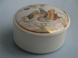 Vintage Hand Painted Porcelain Fine China Butter Dish  - Picture 1 of 7