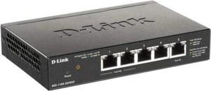 D-Link DGS-1100-05PDV2, Commutateur intelligent PoE 5 ports couche 2 Gigabit alimenté par PoE - Photo 1/2