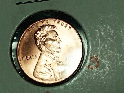 Mint Error Coin Lincoln Shield 1c One Cent 2023 p DDO Uncirculated  - Image 1 of 4