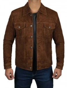 Channel Your Inner Cowboy with Suede Leather Jackets - Available in Three Colors - Picture 1 of 34