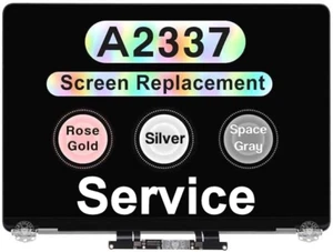 A2337 Apple Macbook Air LCD Screen Replacement Repair Mail-In Service - Picture 1 of 10