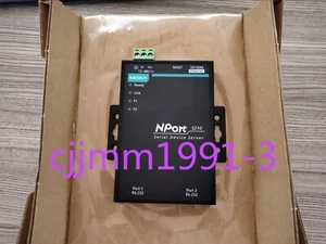 1PC MOXA NPort5210 2-port RS232 serial port R S232 to TCP - Picture 1 of 5