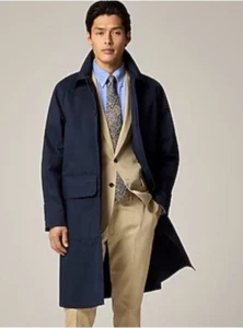 J. Crew Rivington car coat in water-resistant cotton twill Size 38S NWT $498 - Picture 1 of 15