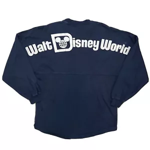 Disney Parks Walt Disney World Graphic Spirit Jersey Shirt Est 1971 Size XS Navy - Picture 1 of 9
