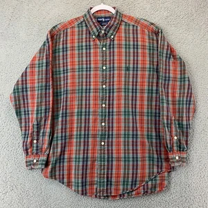 Ralph Lauren Hemd Herren Large orange grün Tartan kariert Blake Pony Button Down - Bild 1 von 9