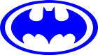 BATMAN LOGO VINYL DECAL STICKER CAR/VAN/WALL/LAPTOP/TABLET/WINDOW 6 COLOURS #3