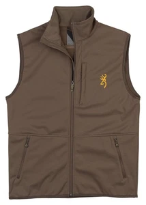 Chaleco Browning Soft Shell - Para Hombre, Marrón Mayor, Grande, 3053109803 - Imagen 1 de 3