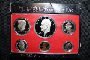 1978 DEEP CAMEO 🪙US Mint "CLAD" Proof Set🪙w/OGP (25-076) - Picture 1 of 5