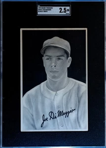 1939 Goudey Premiums Joe Dimaggio R303-B Black & White SGC 2.5 - Picture 1 of 2