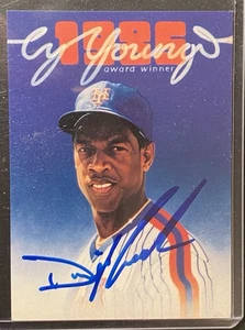 Dwight Gooden 1986 Renata Galasso Auto Card # 31 - Picture 1 of 2