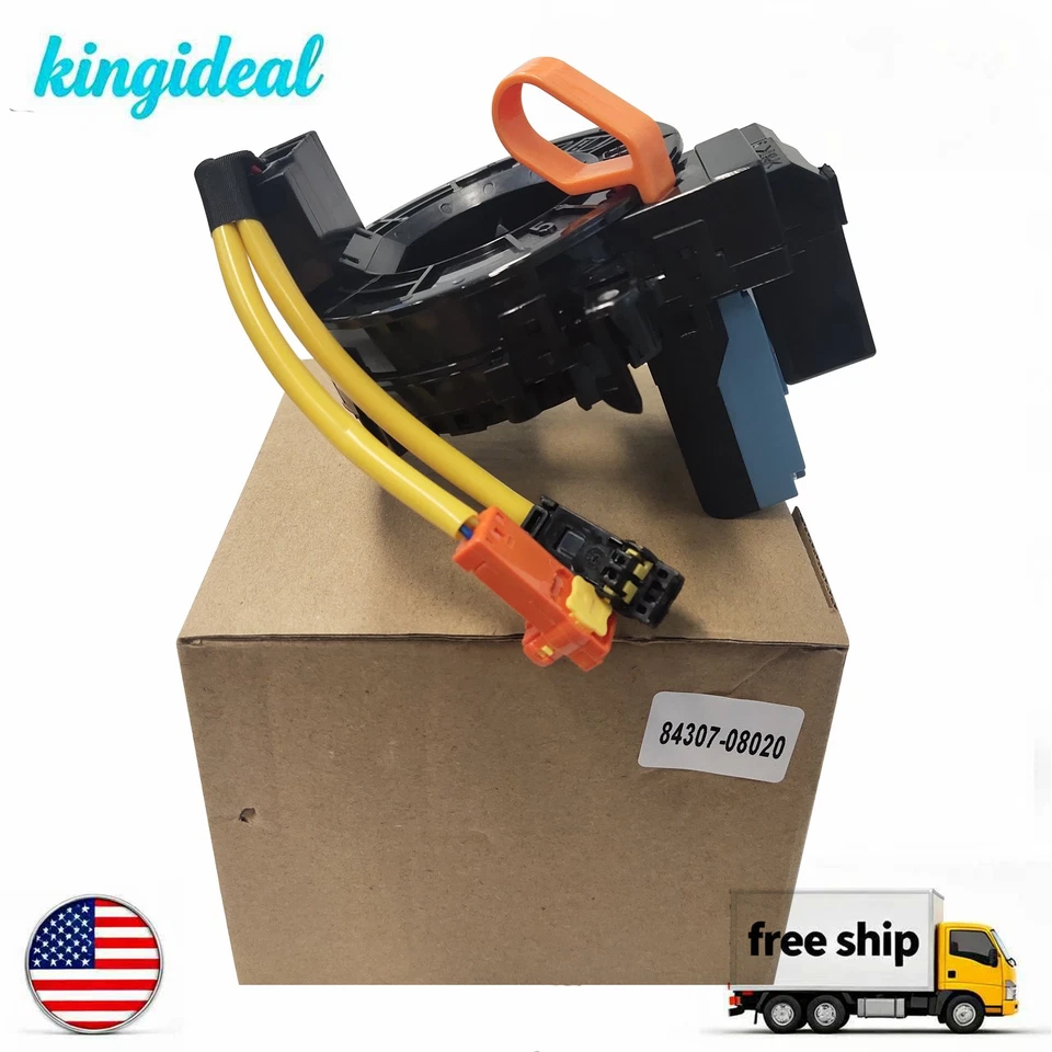 843070E020 Clockspring W/Angle Sensor For Lexus RX350 RX450h 2010 2011 2012 2013 Foto 1 de 4