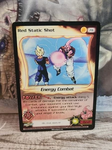 Red Static Shot 2003 Score Unlimited Dragon Ball Z DBZ TCG #78 Score MP - Picture 1 of 3