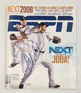 Joba Chamberlain Signed ESPN Magazine 12/17/07 No Label Yankees Autograph NO COA - Picture 1 of 7