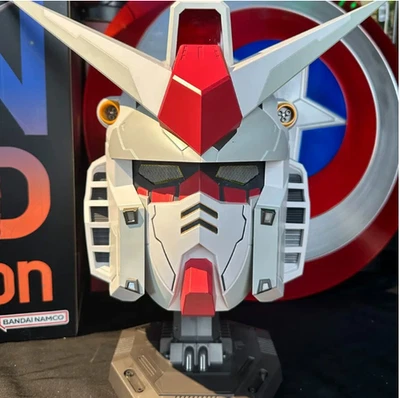 Casco Control Táctil LED Ojos Gundam RX-78-2 - Máscara Usable Cosplay utilería Foto 1 de 4