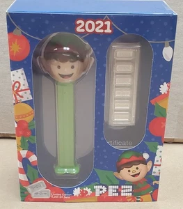 2021 Limited Edition PEZ Elf Dispenser with PAMP 5g Silver Wafers .9999 (Sealed) - Picture 1 of 3