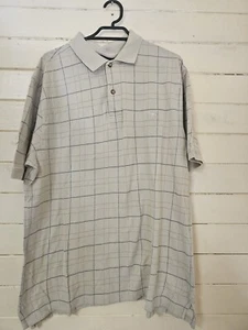Rodd & Gunn Polo Shirt Mens Medium Plaid Short Sleeve Original Fit - Picture 1 of 4