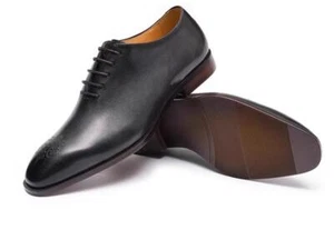 Neu Echtleder Große Größe Business Formell Handarbeit Leder Schuhe Britisch  - Bild 1 von 9