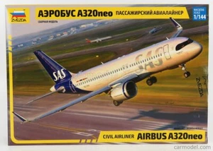 Airbus A320 Neo 1:144 Plastic Model Kit ZVEZDA - Foto 1 di 2