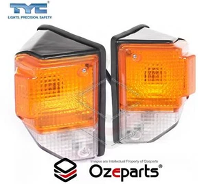 Pair LH+RH Corner Light Indicator Lamp For Toyota Landcruiser 70 Series 85~99 - Picture 1 of 5