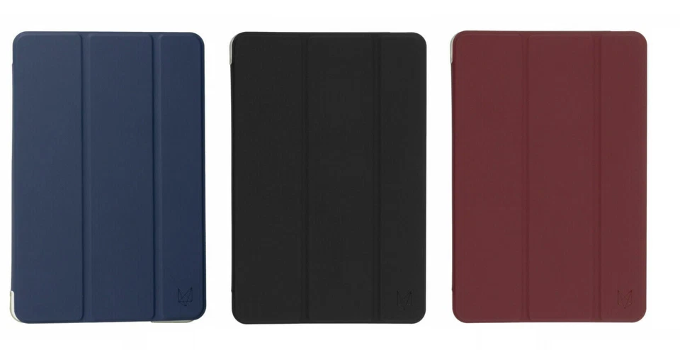 Foxwood iPad Mini 4 & 5 Tri-Fold Folio Case & Stand Clear/Black/Blue/Burgundy - Image 1 of 1