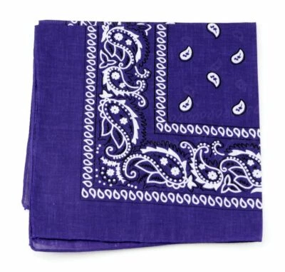Choose Your Color! / Bandanas Scarves Head Face Mask Wrap Scarf, 100% Cotton - Image 1 of 4