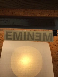 Eminem 6" lang - WEISS - Vinyl Aufkleber Abziehbild - MM4.3.963 - Bild 1 von 2