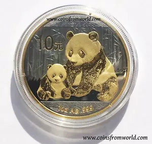 China 2012 10 Yuan Gold Black Empire Edition Enigma Rhodium 1 oz Silver Coin - Picture 1 of 3